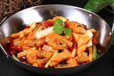 干鍋香辣蝦技術培訓哪里味道好？色香味俱全